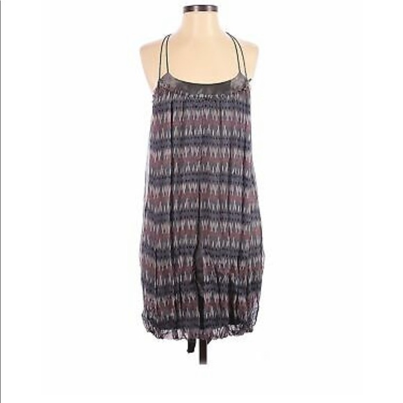 🖤Development By Erica Davies Patterned Silk Dress - Picture 3 of 12